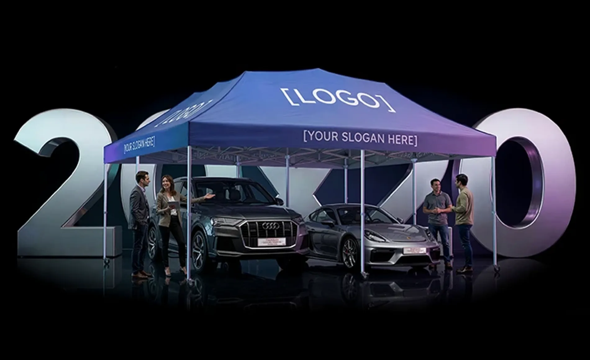 20x20 Custom Canopy Tent Packages