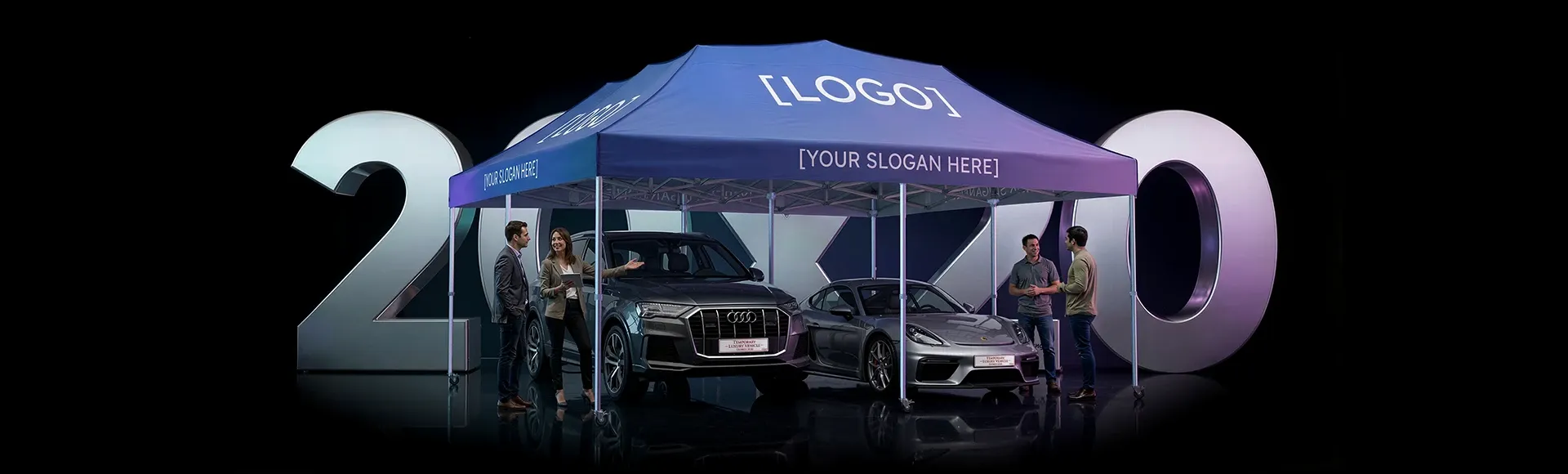 20x20 Custom Canopy Tent Packages