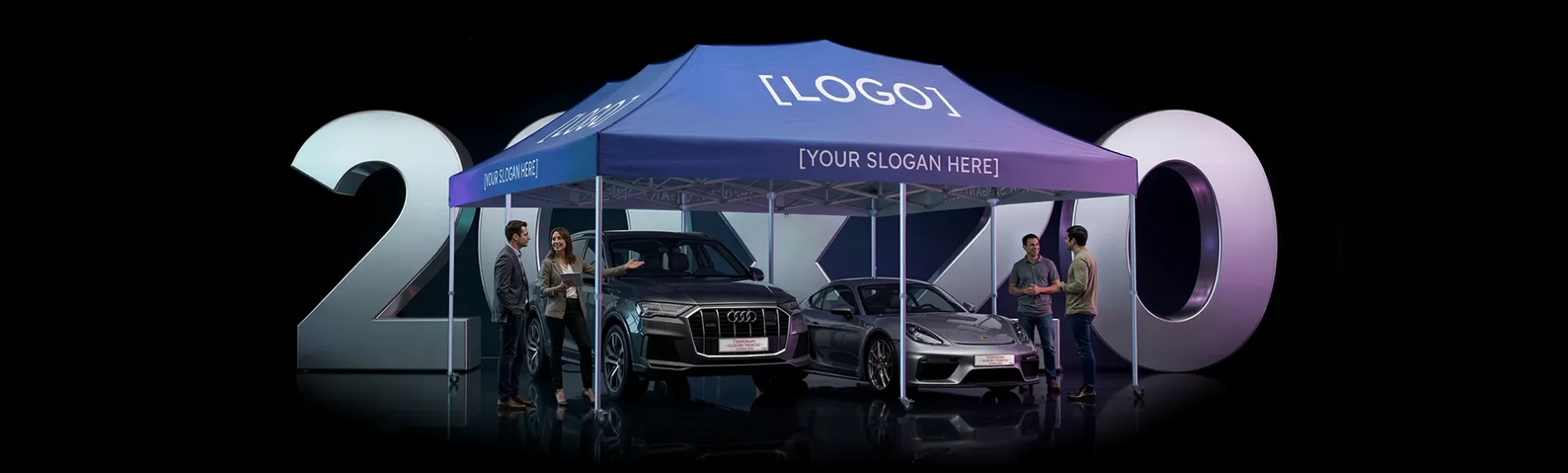 20x20 Custom Canopy Tent Packages