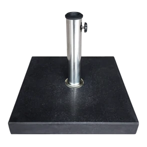 Square Polished Granite Base