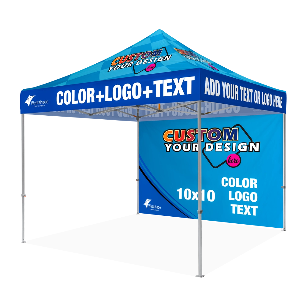 Custom Canopy Tent with Back Wall