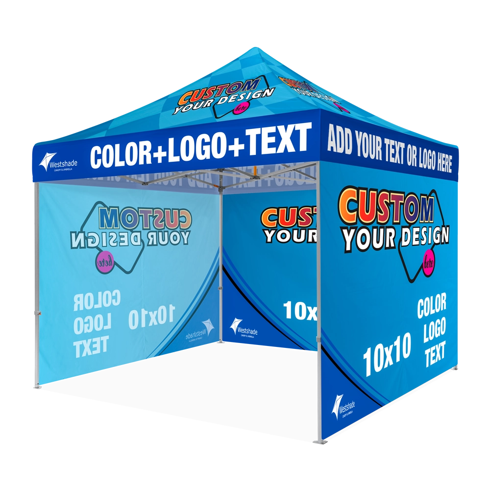 Custom Canopy Tent with Three Full Walls