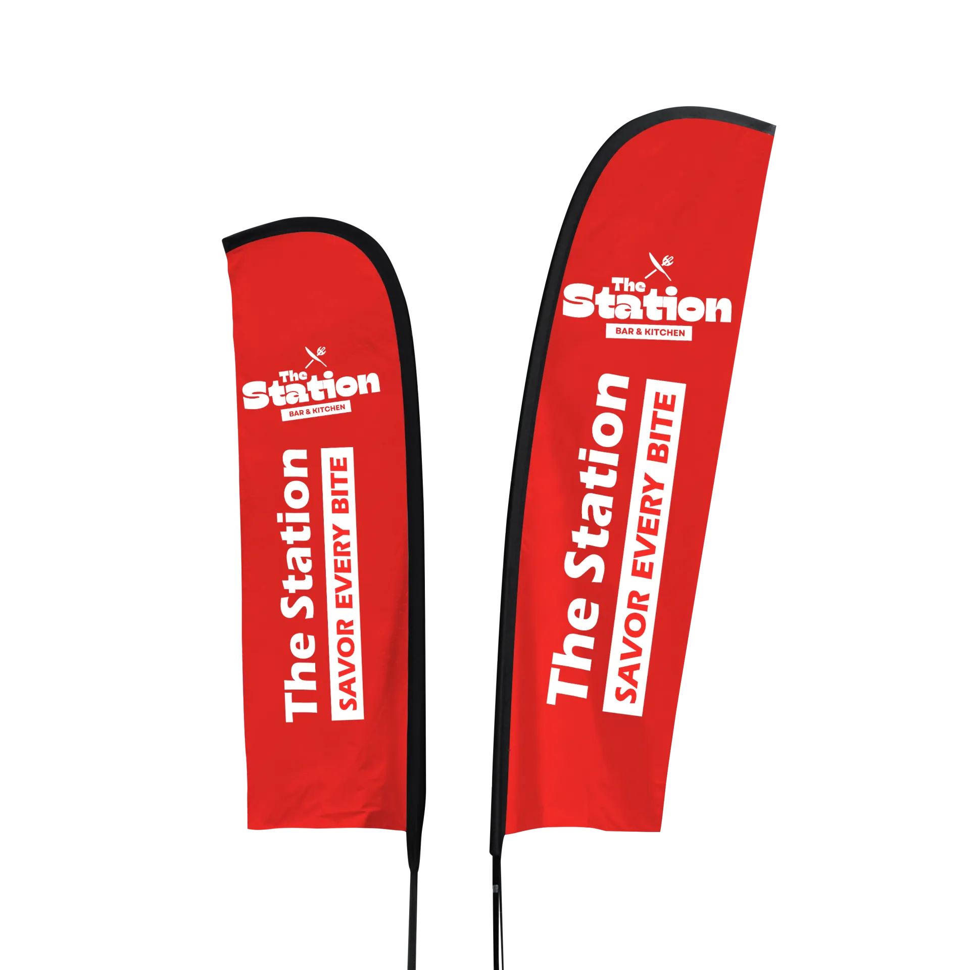 Medium custom Feather Flag