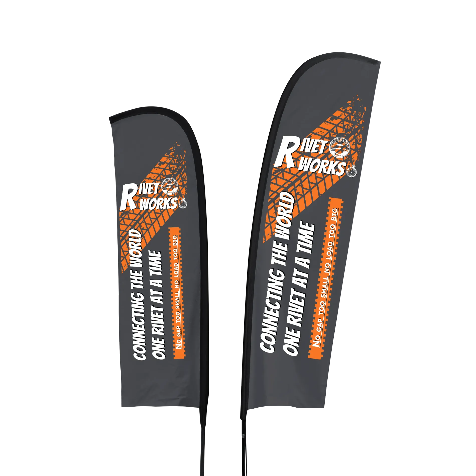 Medium custom Feather Flag