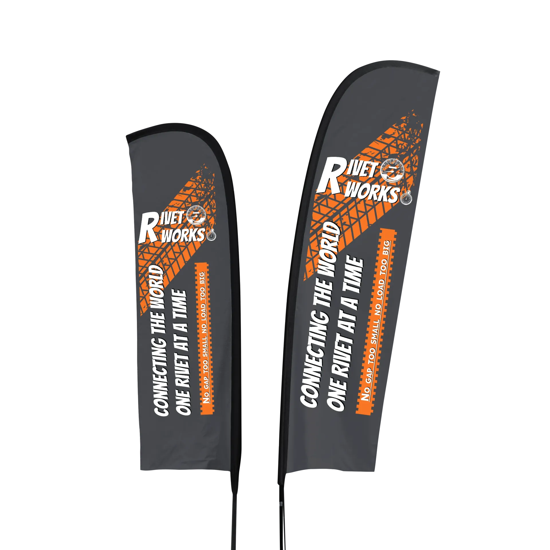 Medium custom Feather Flag