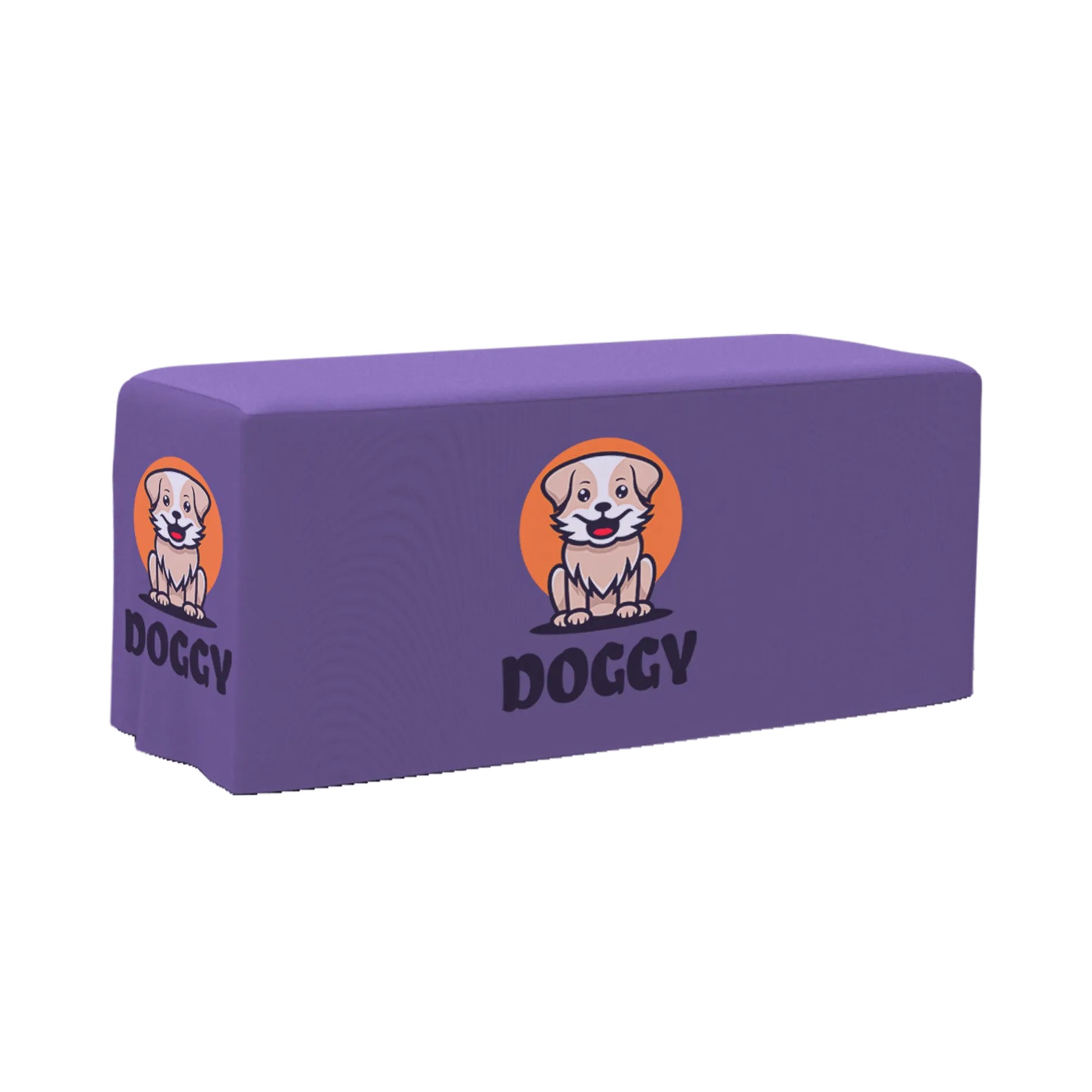 6FT & Stand Fabric Custom Fitted Table Cover