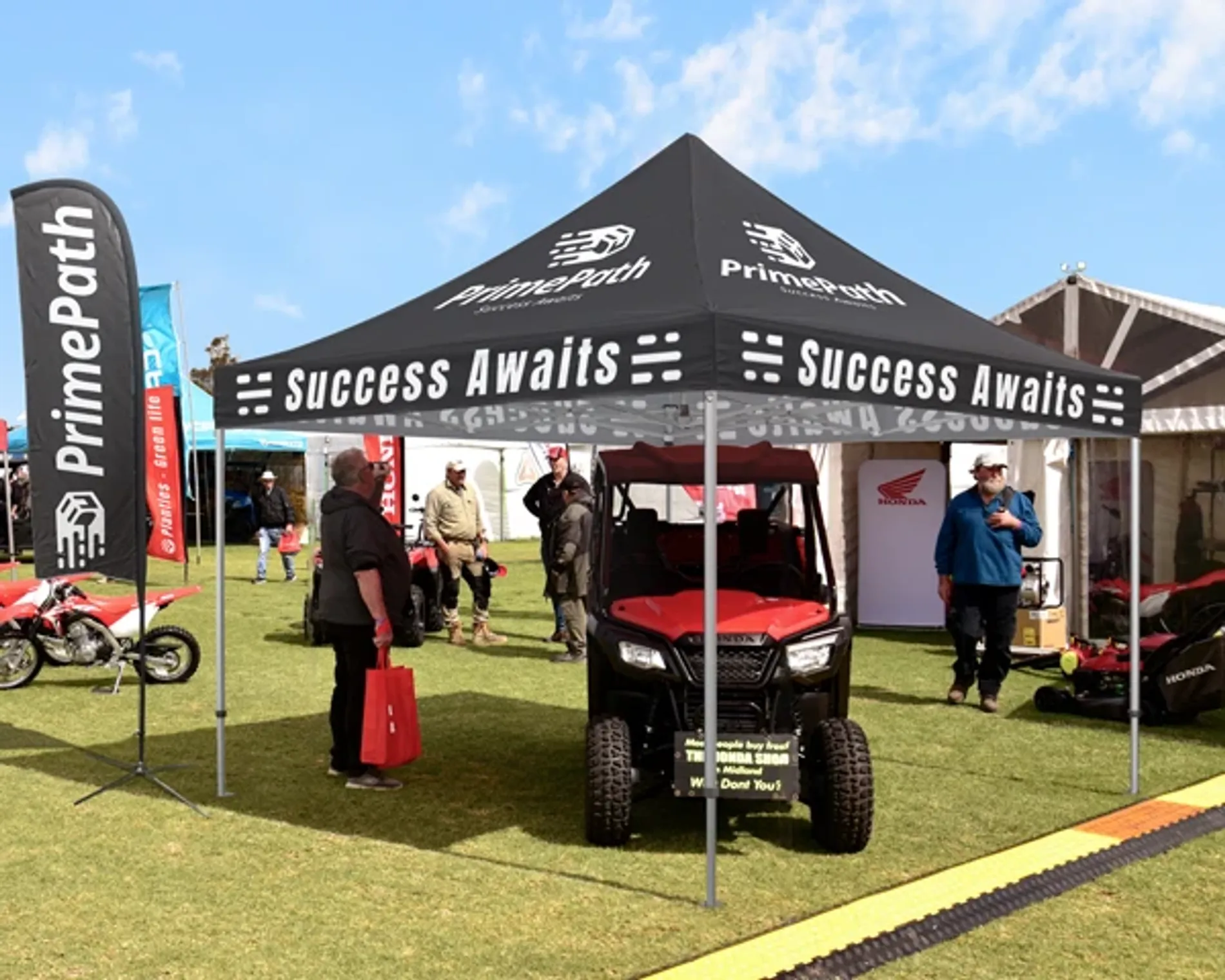 Custom canopy tent for government & public services