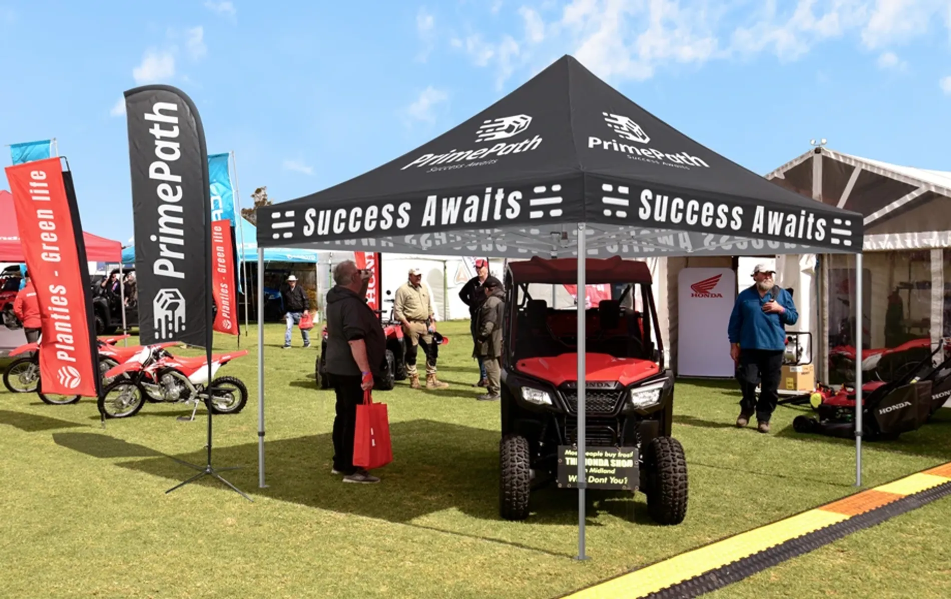 Custom canopy tent for government & public services