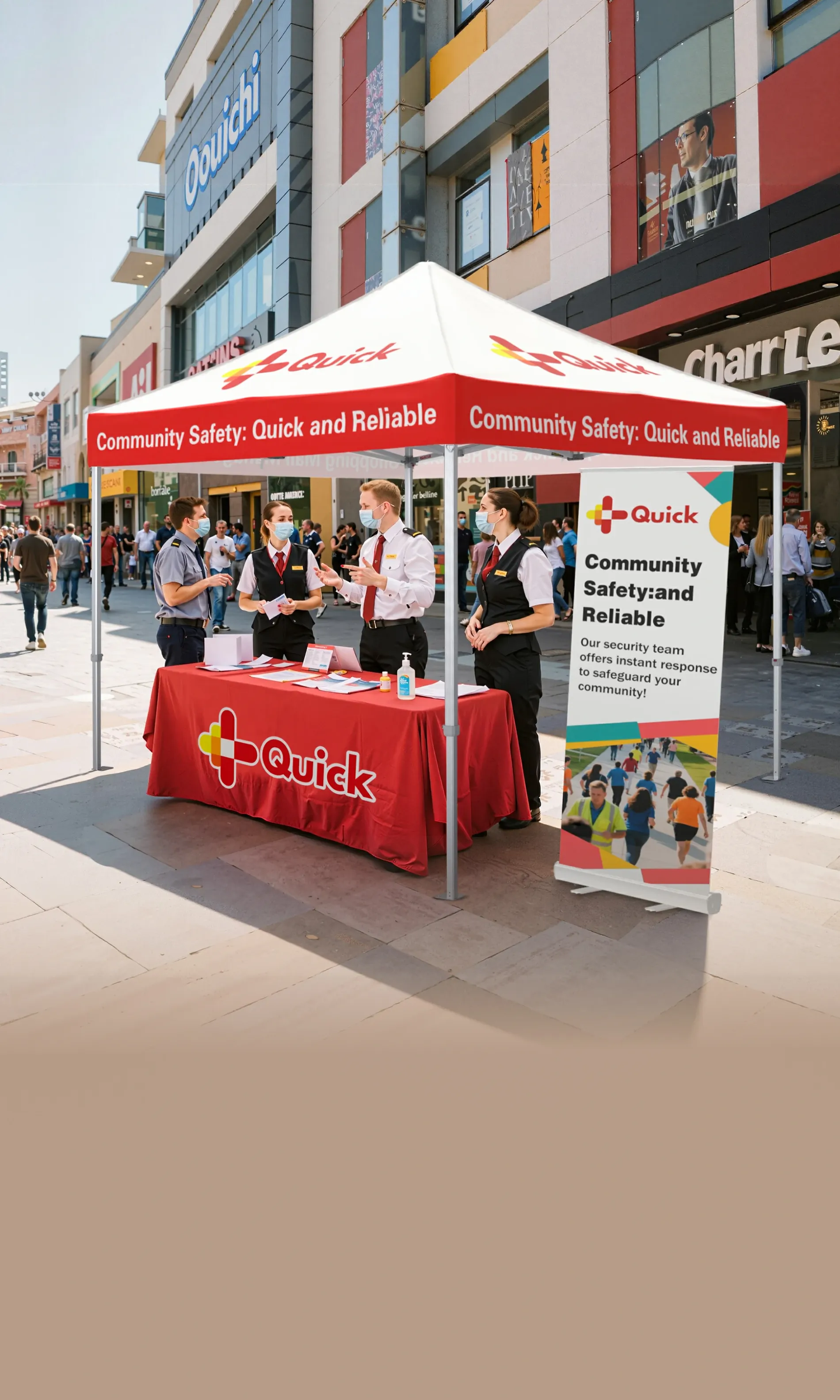 Custom canopy tent for government & public services