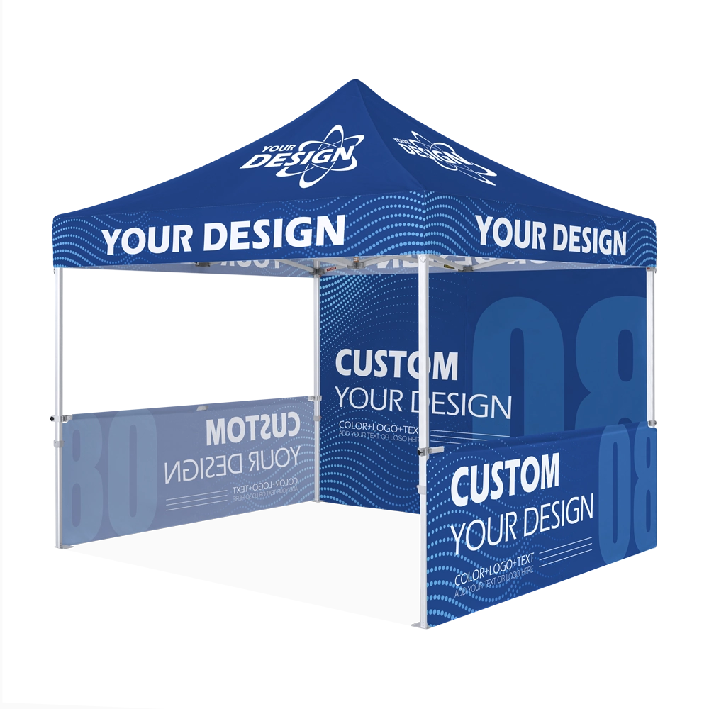Custom Canopy Tent with Three Full Sidewall