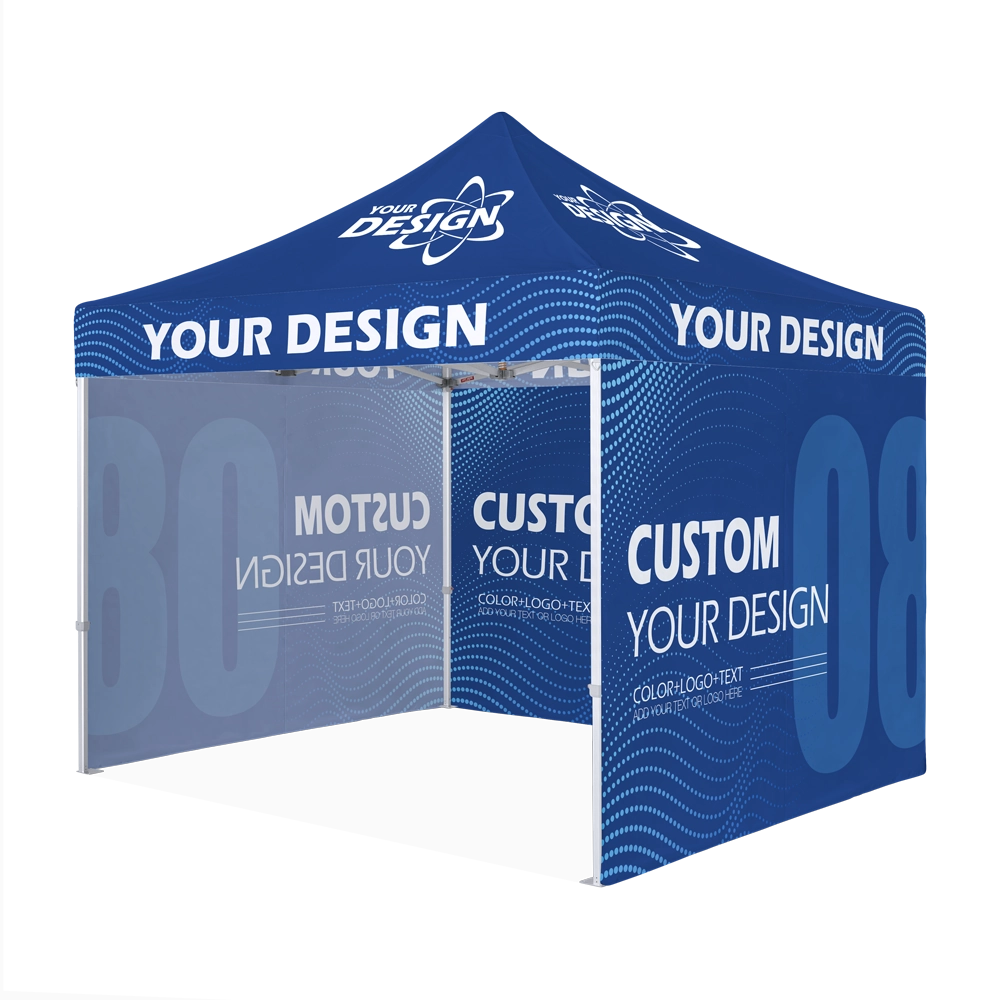 Custom Canopy Tent with Full & Half Sidewall
