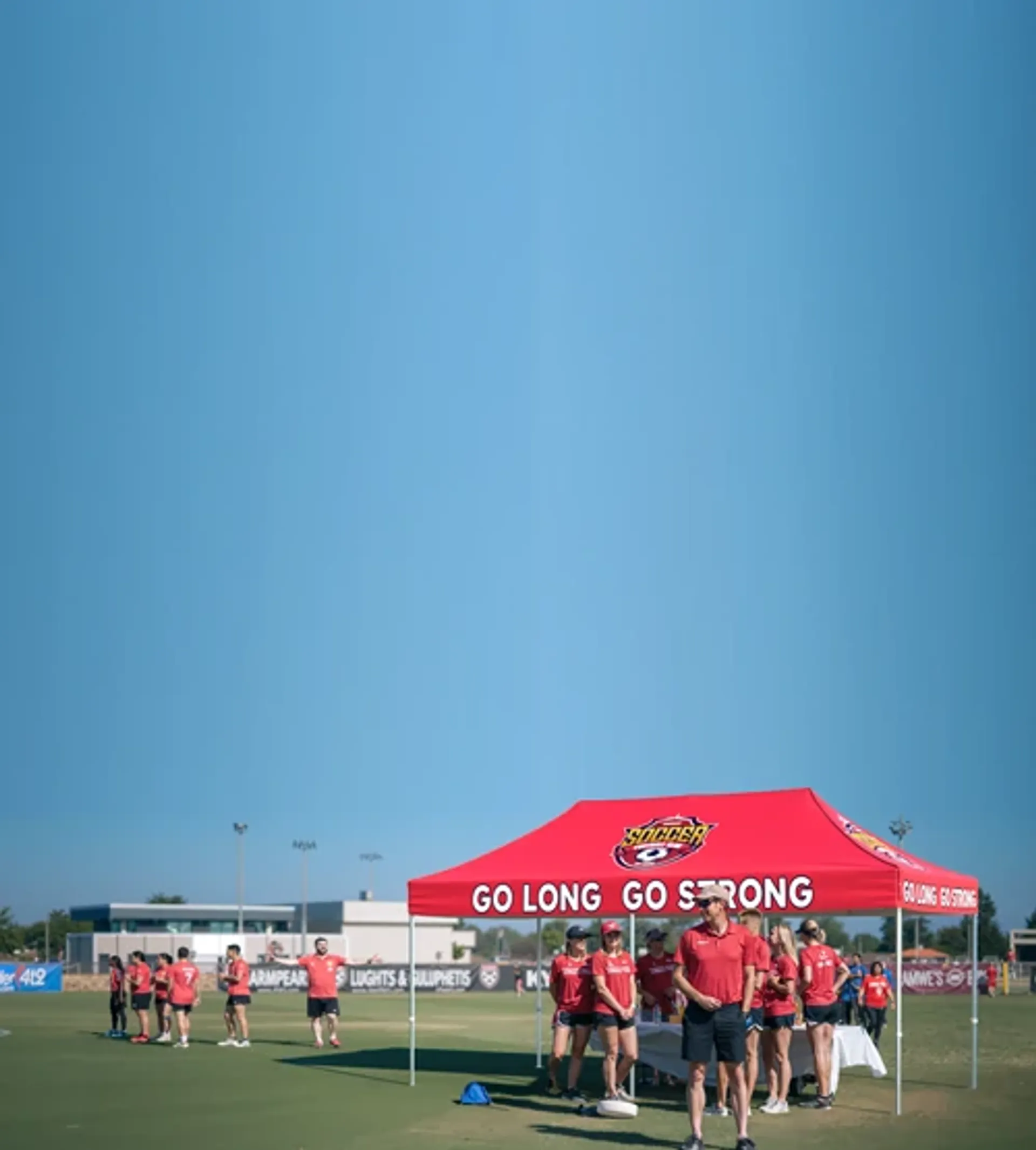 Custom canopy tent for sport outdoor event