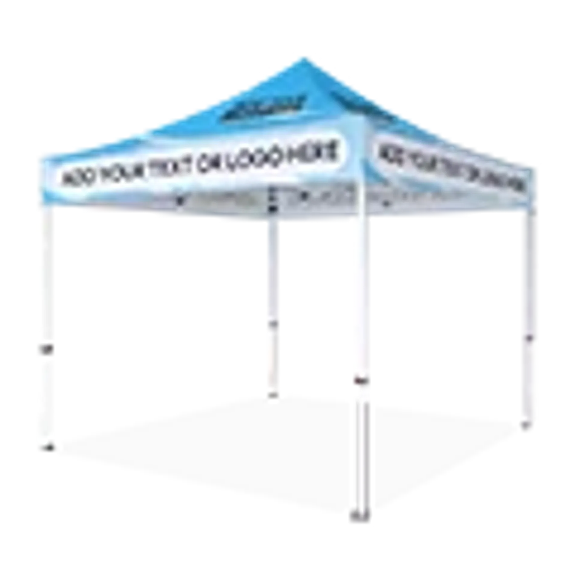 custom canopy tent with full roof