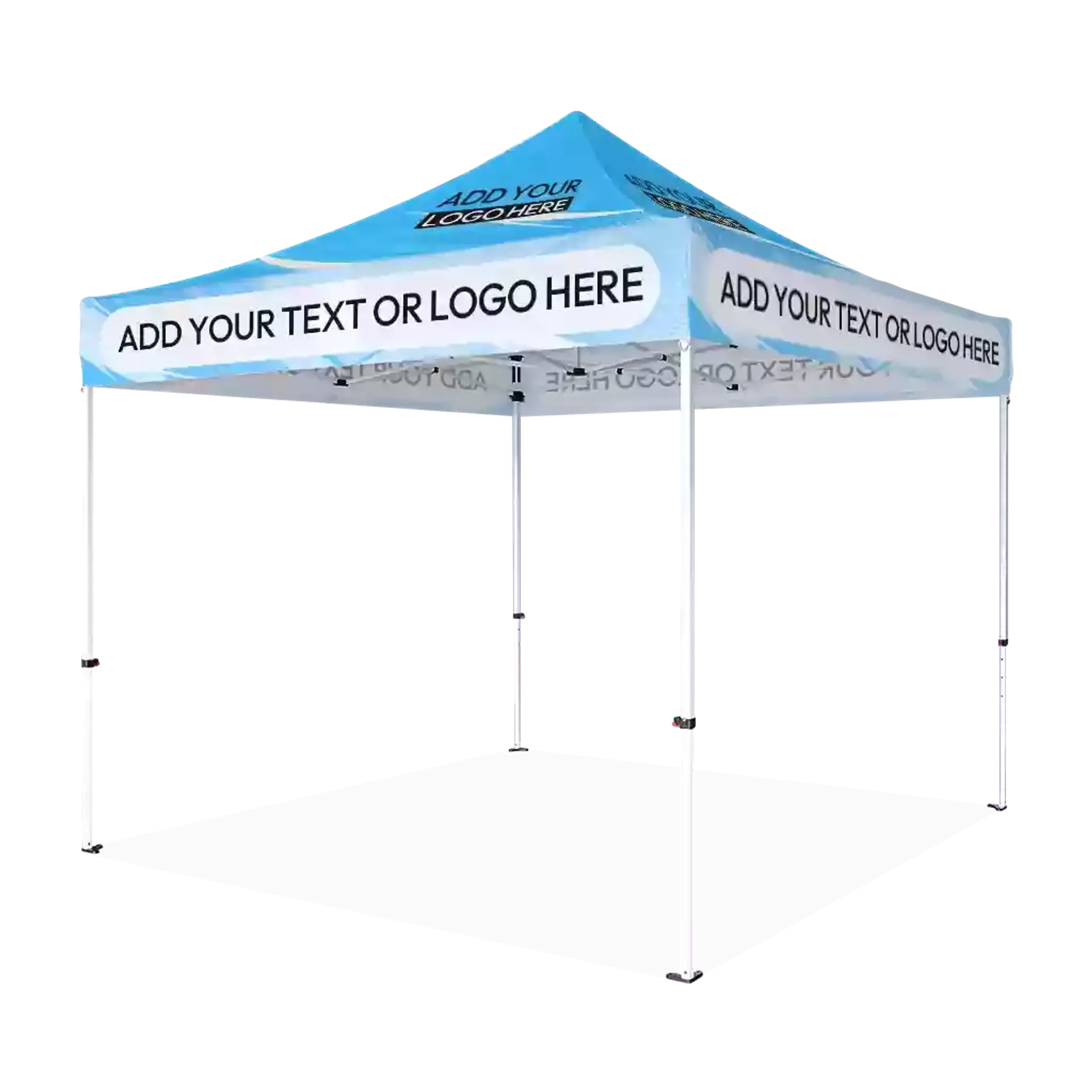 custom canopy tent with full roof