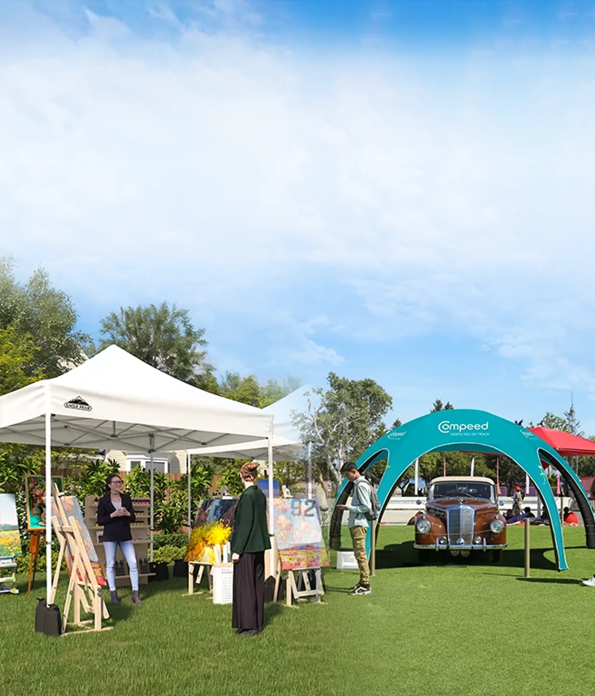 Pop-Up vs Inflatable Canopy Tents