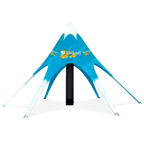 custom canopy tent with three full walls