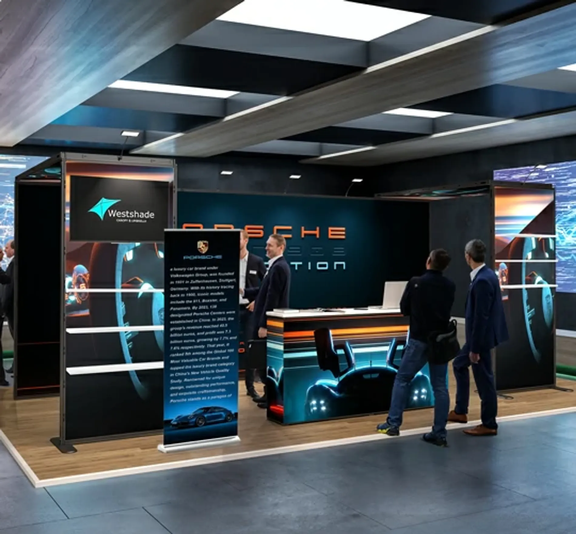  Trade Show Booth for commercial event