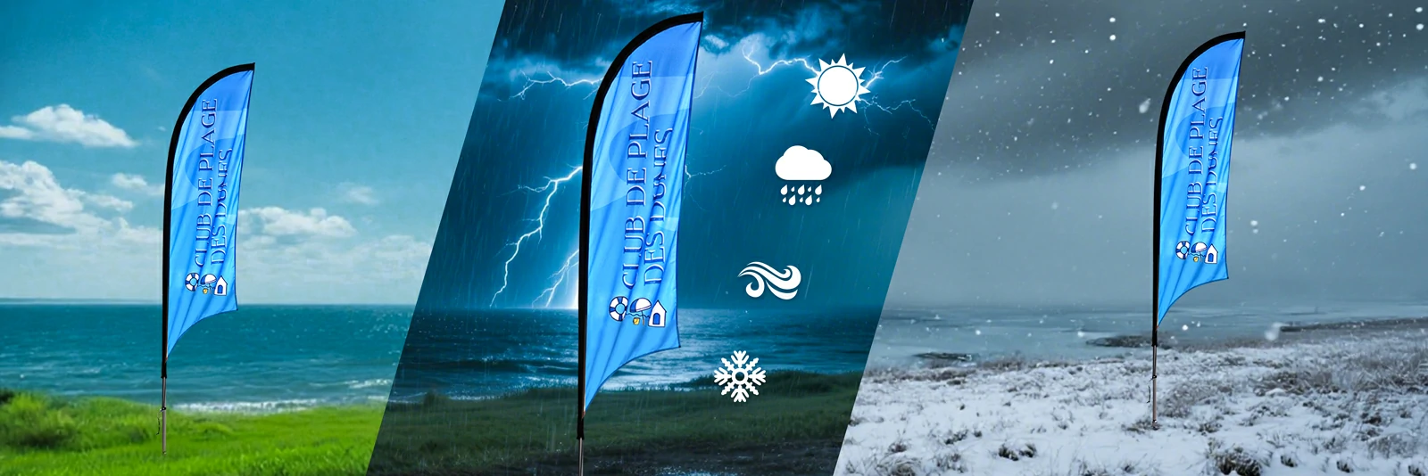 All-Weather Display, Wind and Sun Resistant