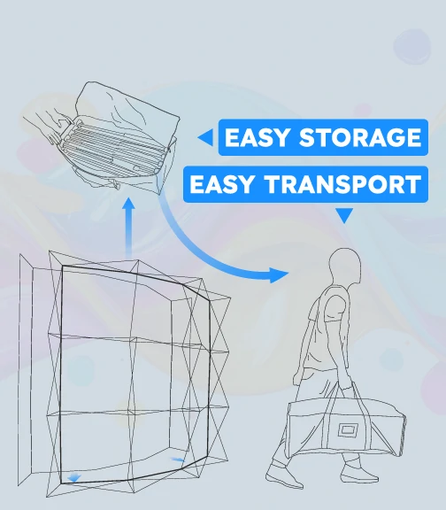 Easy Storage and Transport