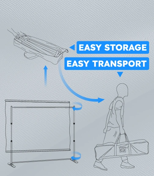 Easy Storage and Transport