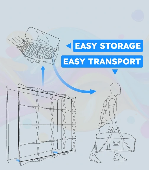 Easy Storage and Transport