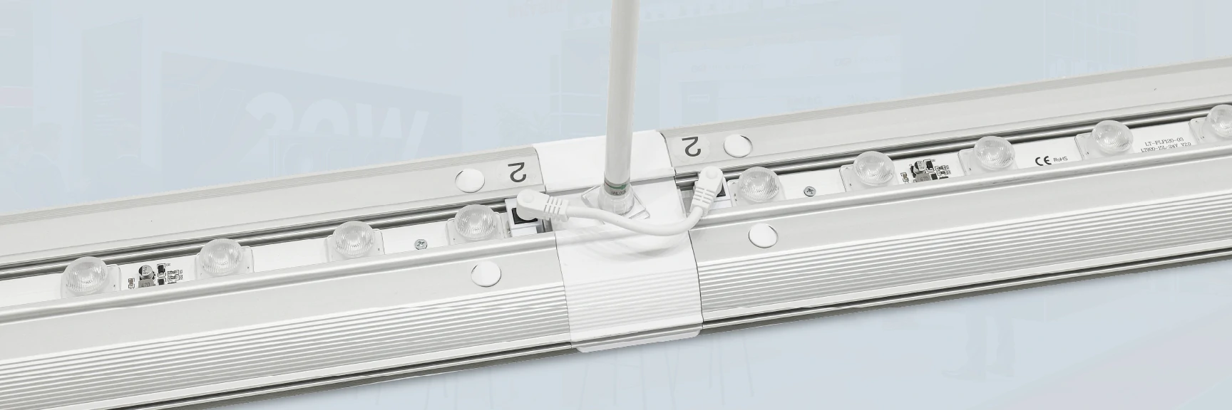 Built in LED Light, Even Illumination