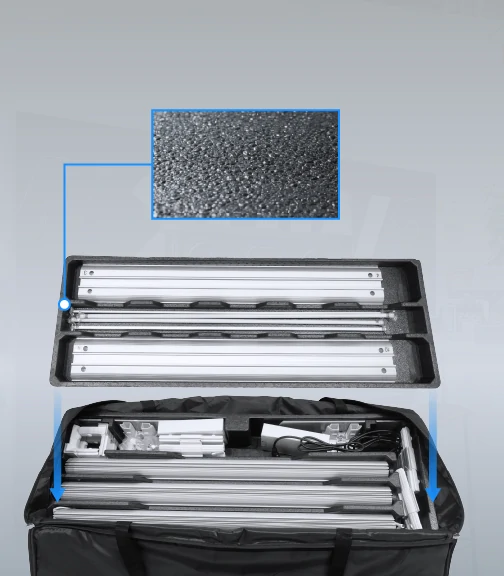 Foam Filled Carry Bag, Lightweight and Convenient