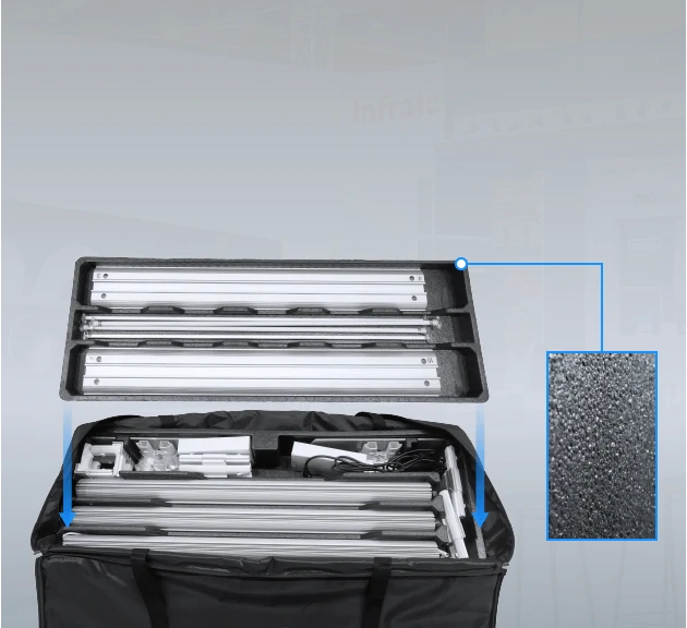 Foam Filled Carry Bag, Lightweight and Convenient
