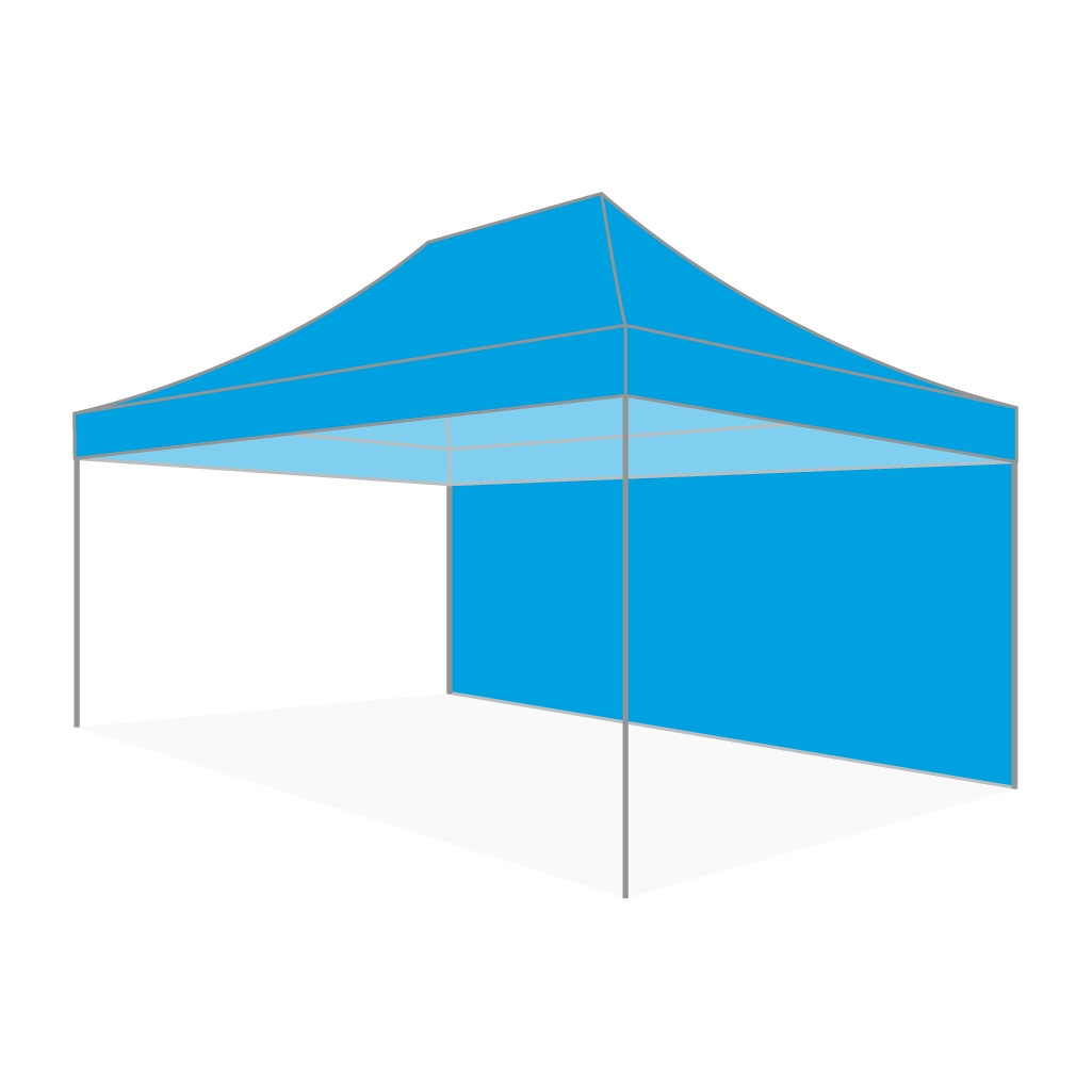 Custom Printing Tent Package – 07 has print full roof with four valances and four peaks. Customers have choices of various sizes, printing methods in either dye sublimation printing for Y5/Y6/Y7 or uv printing for Y6/Y7