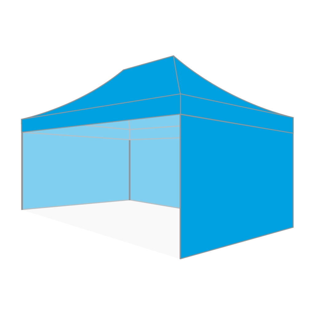 Custom Printing Tent Package – 07 has print full roof with four valances and four peaks. Customers have choices of various sizes, printing methods in either dye sublimation printing for Y5/Y6/Y7 or uv printing for Y6/Y7