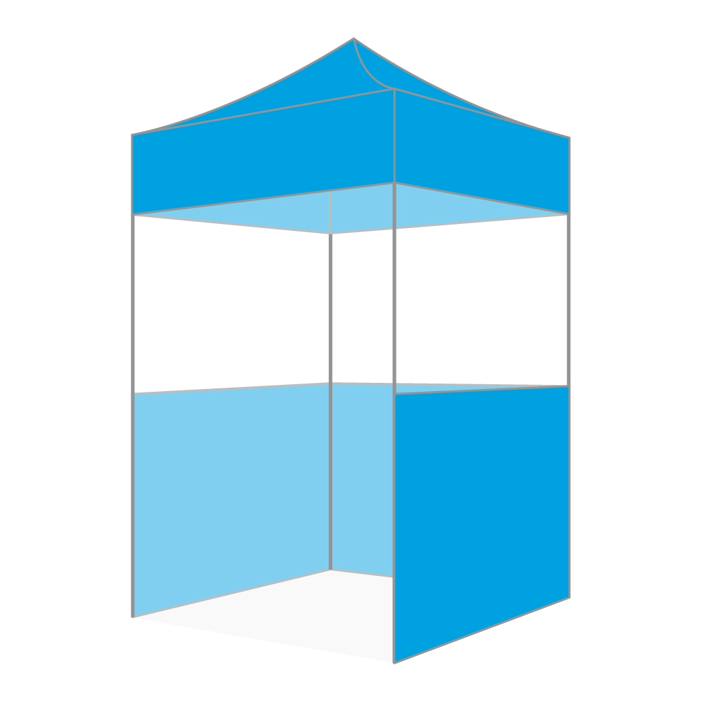 5x5 custom canopy tent