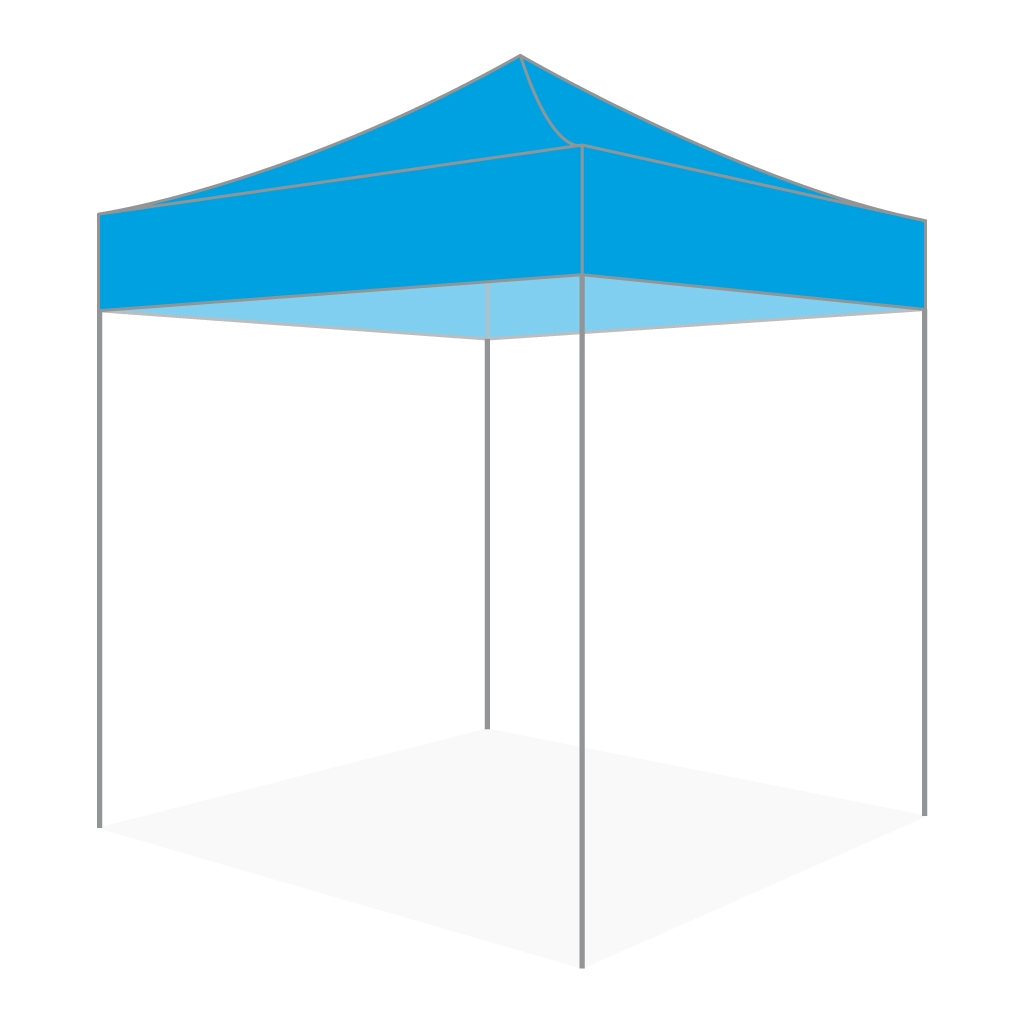 8x8 custom canopy tent