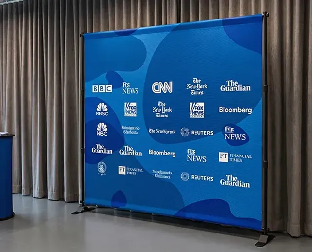 Custom Step and Repeat Backdrop Gallery