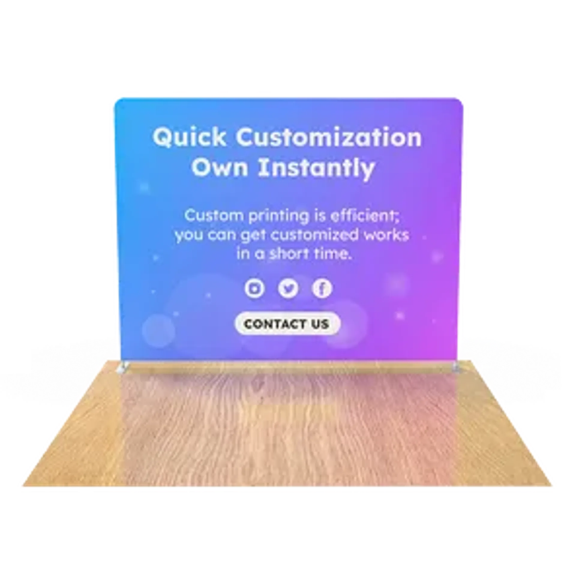 10FT Straight Tension Fabric Display