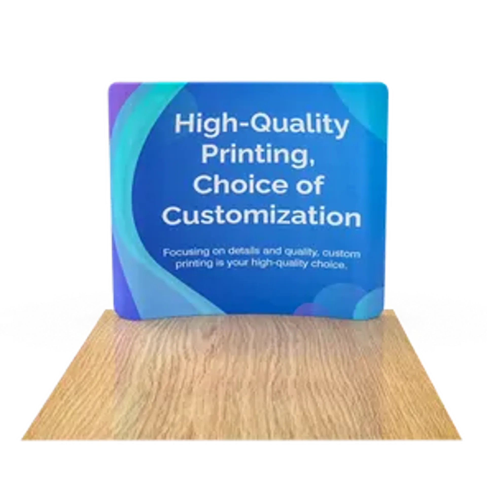 6FT Curved Tension Fabric Display