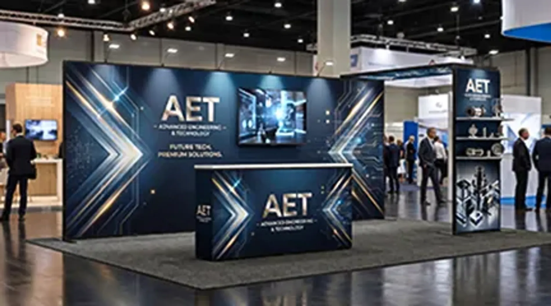 Tension Fabric Booth