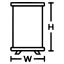 Overall Display Dimensions: