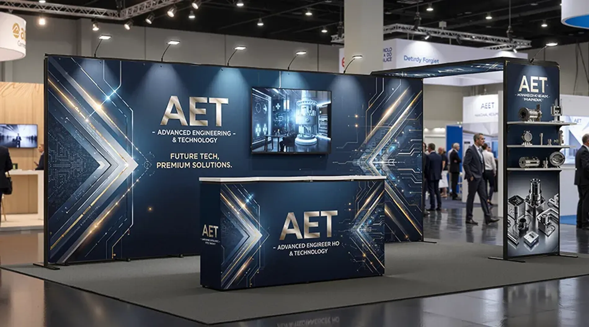 Heavy Duty Modular Booth