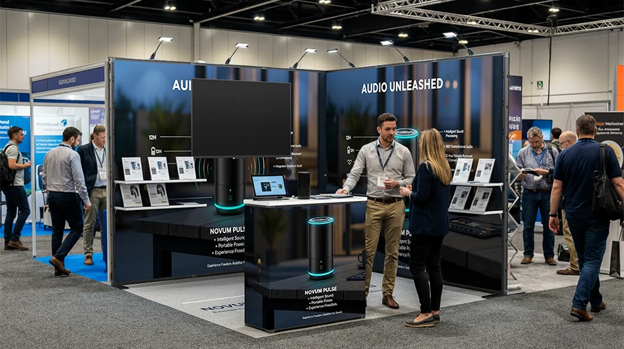 Custom trade show booth solutions