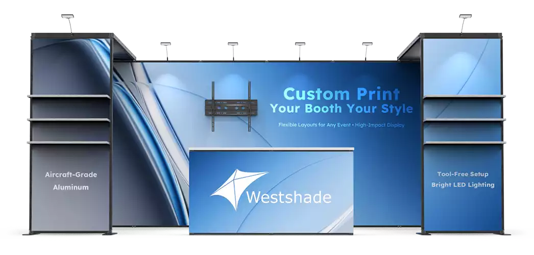 10x20 Modular Trade Show Booth