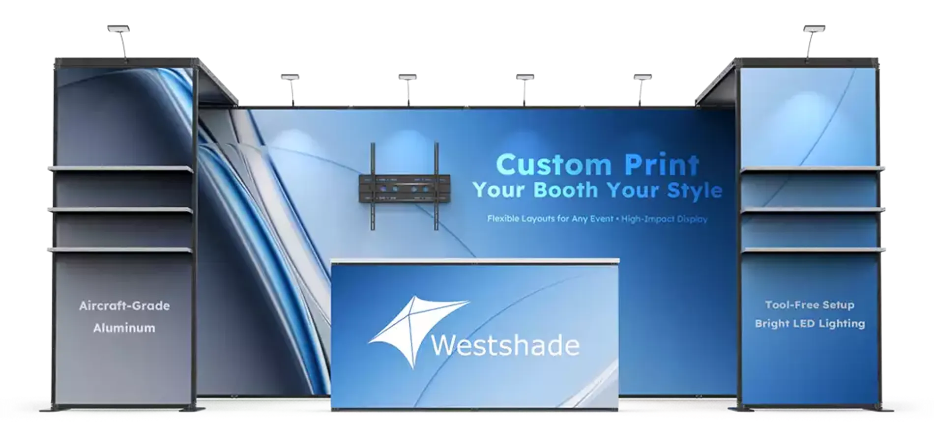 10x20 Modular Trade Show Booth