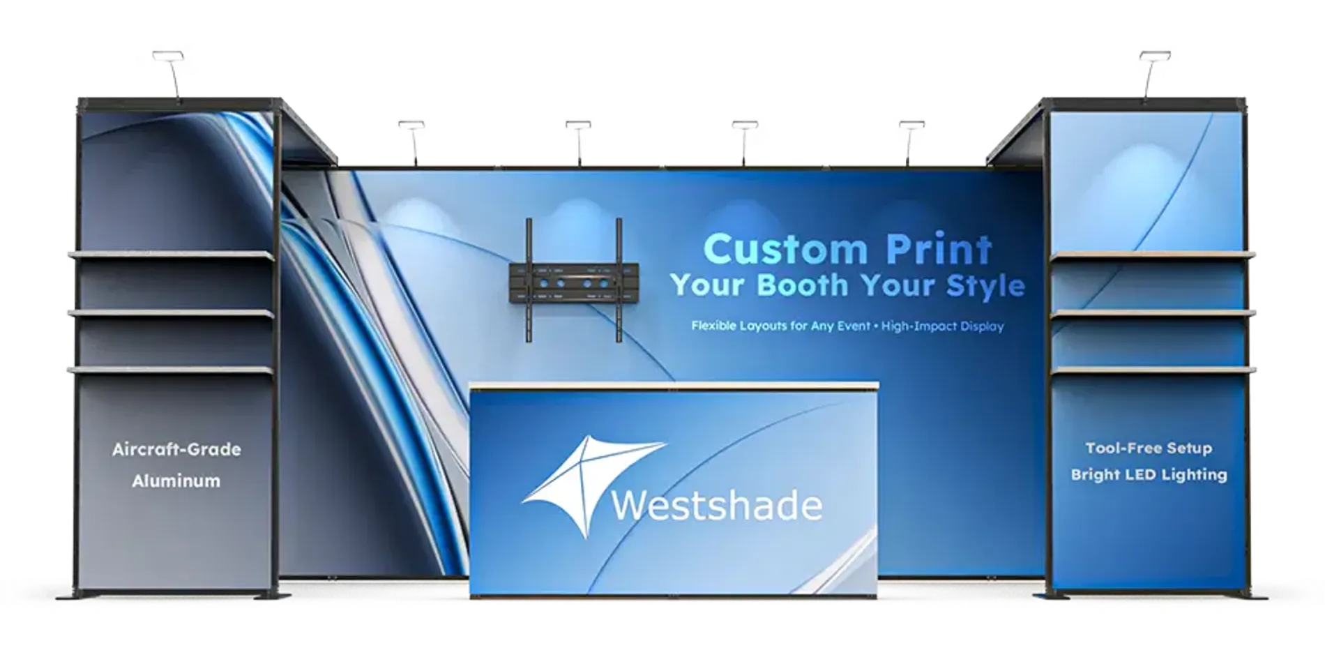 10x20 Modular Trade Show Booth