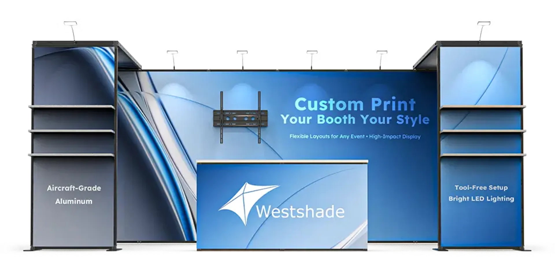 10x20 Modular Trade Show Booth