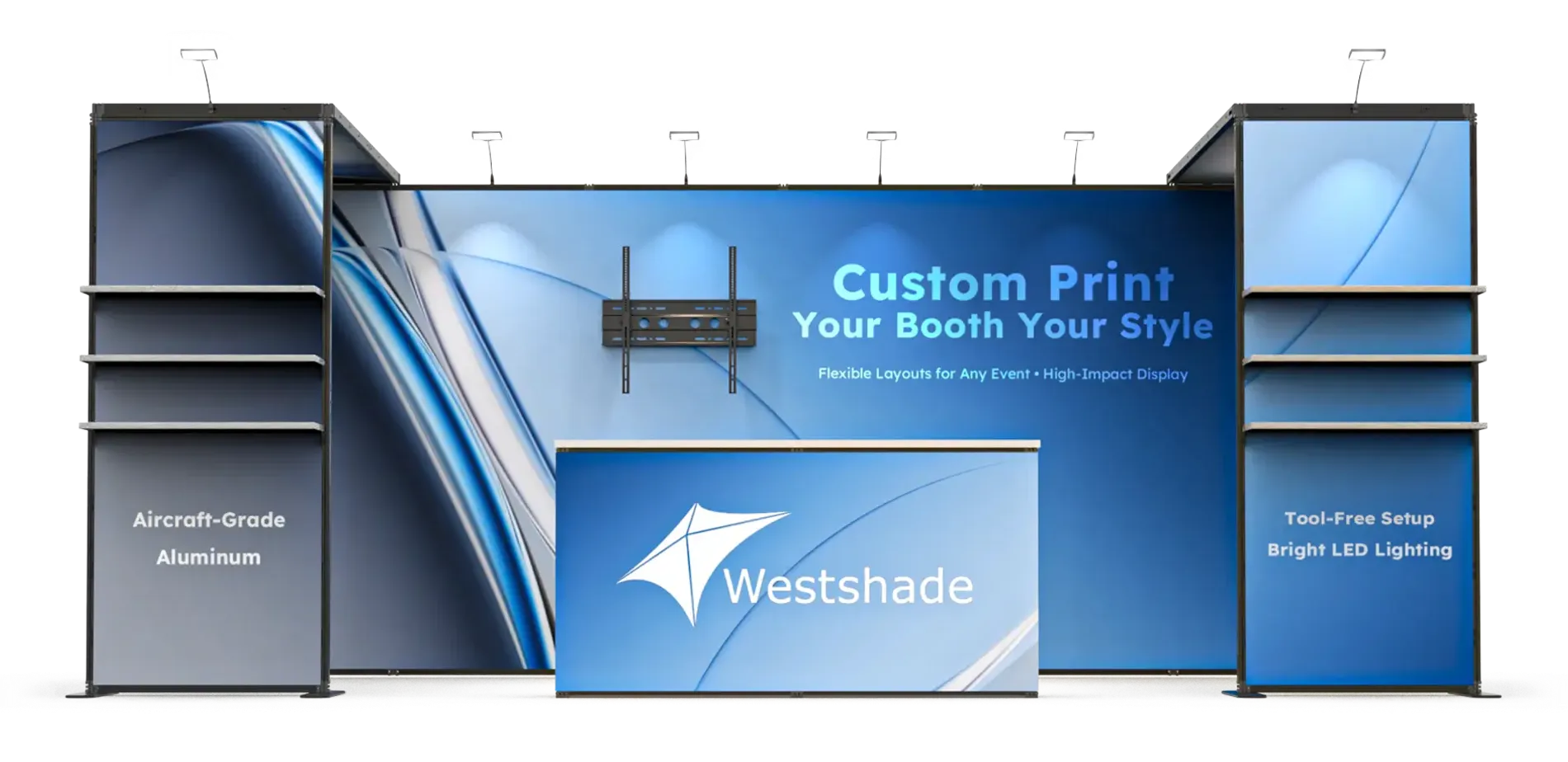 10x20 Modular Trade Show Booth