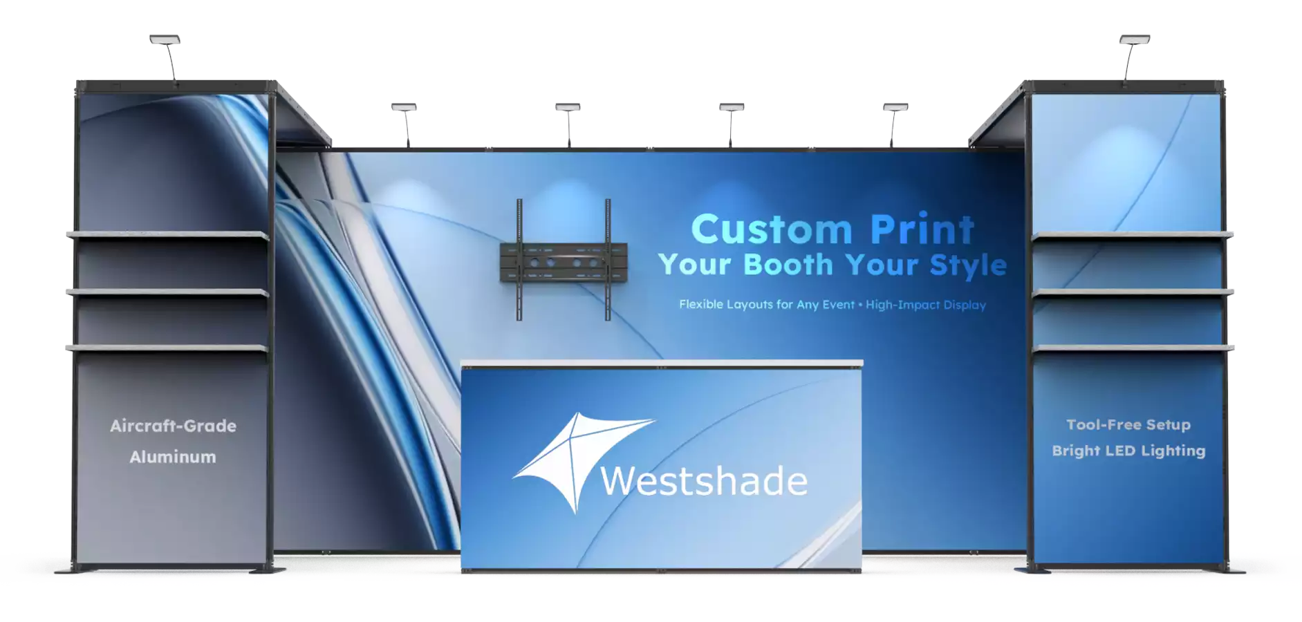 10x20 Modular Trade Show Booth
