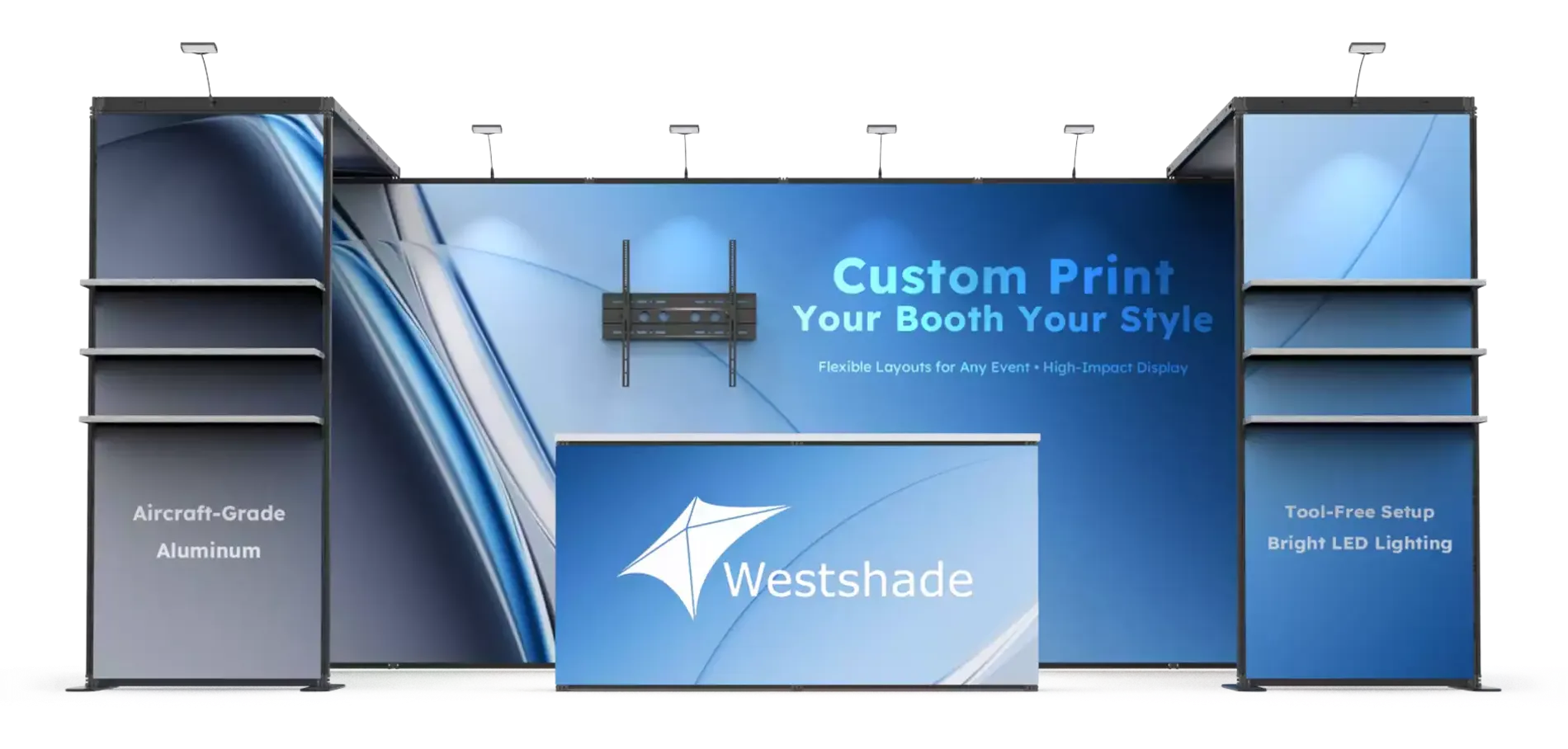 10x20 Modular Trade Show Booth