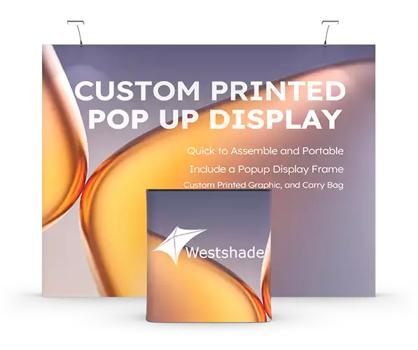 Straight Pop Up Trade Show Booth