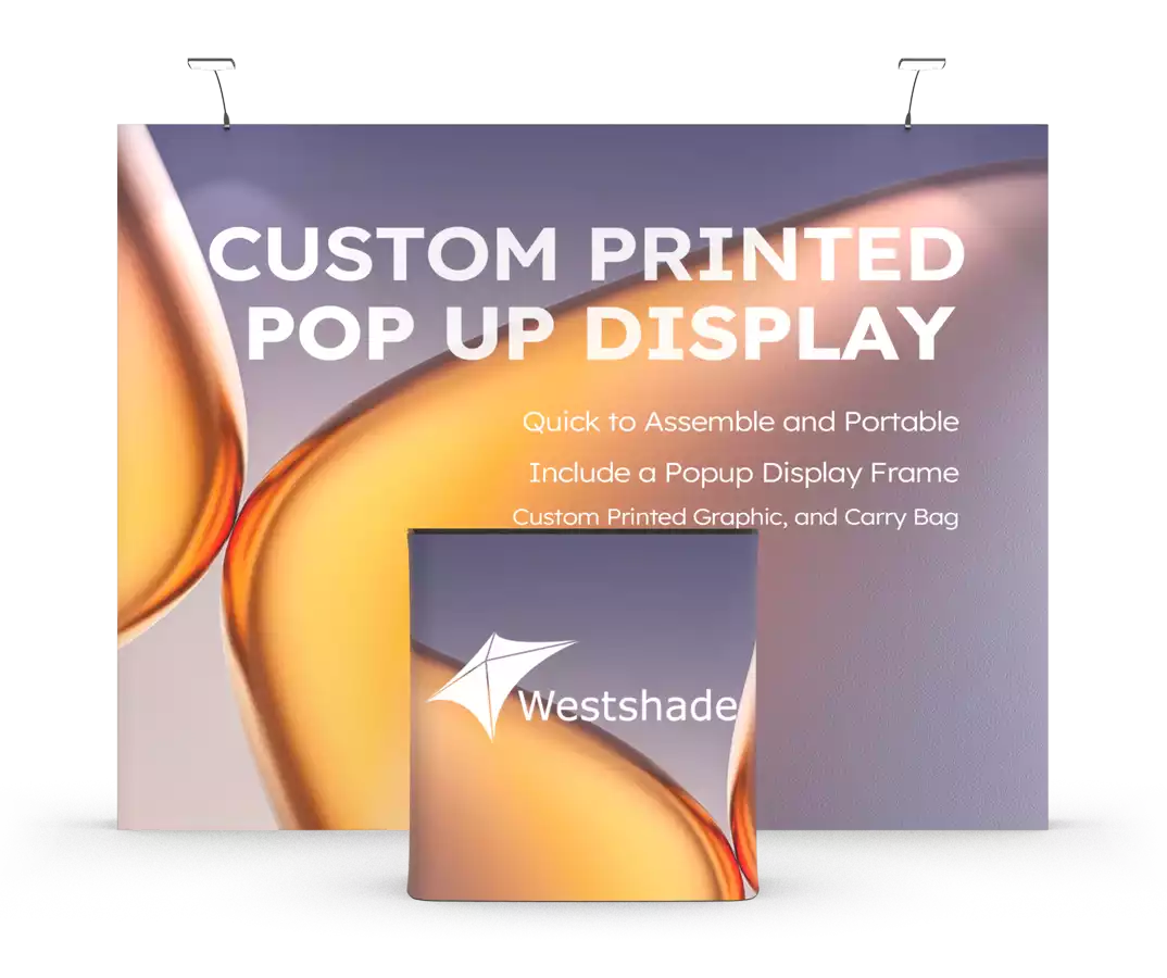 Straight Pop Up Trade Show Booth