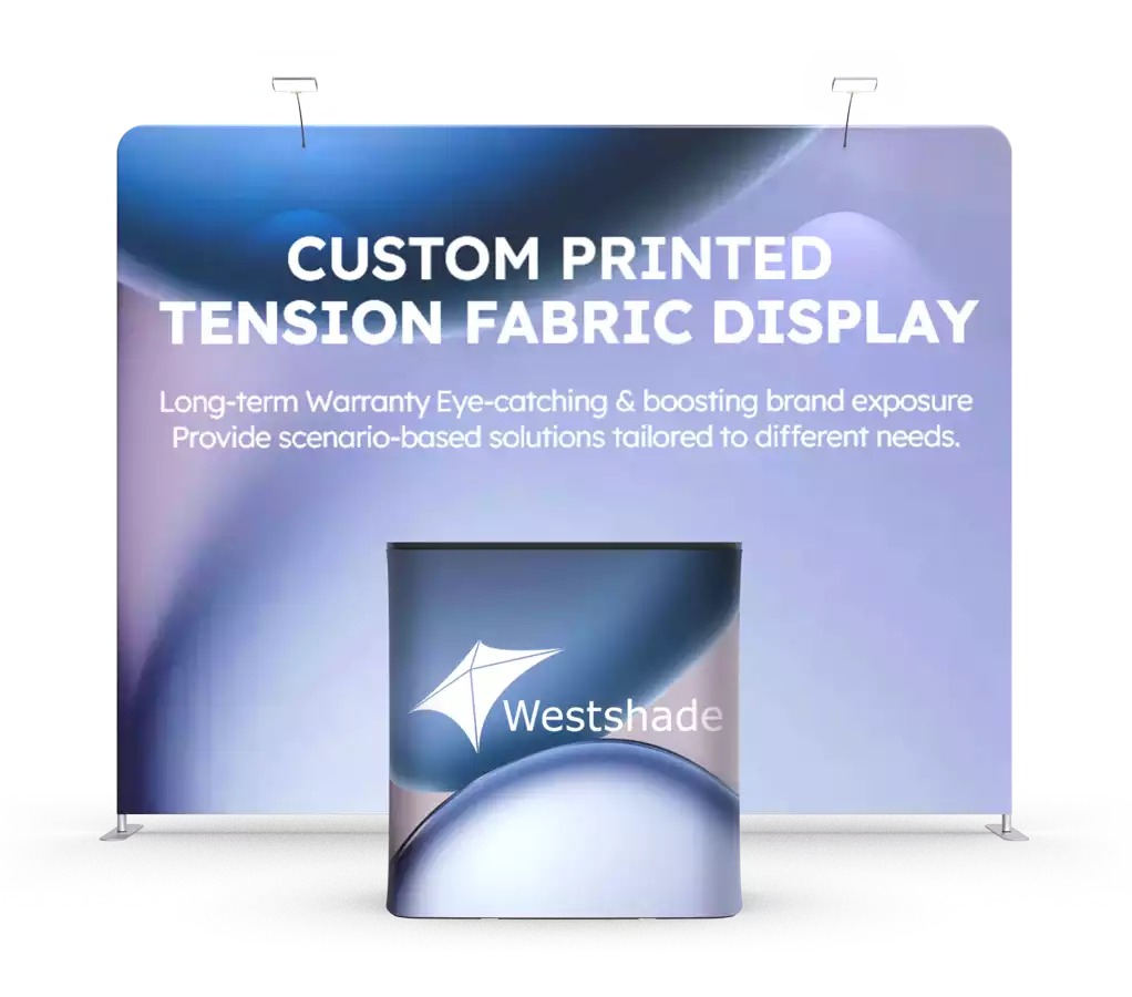 Straight Tension Fabric Trade Show Booth