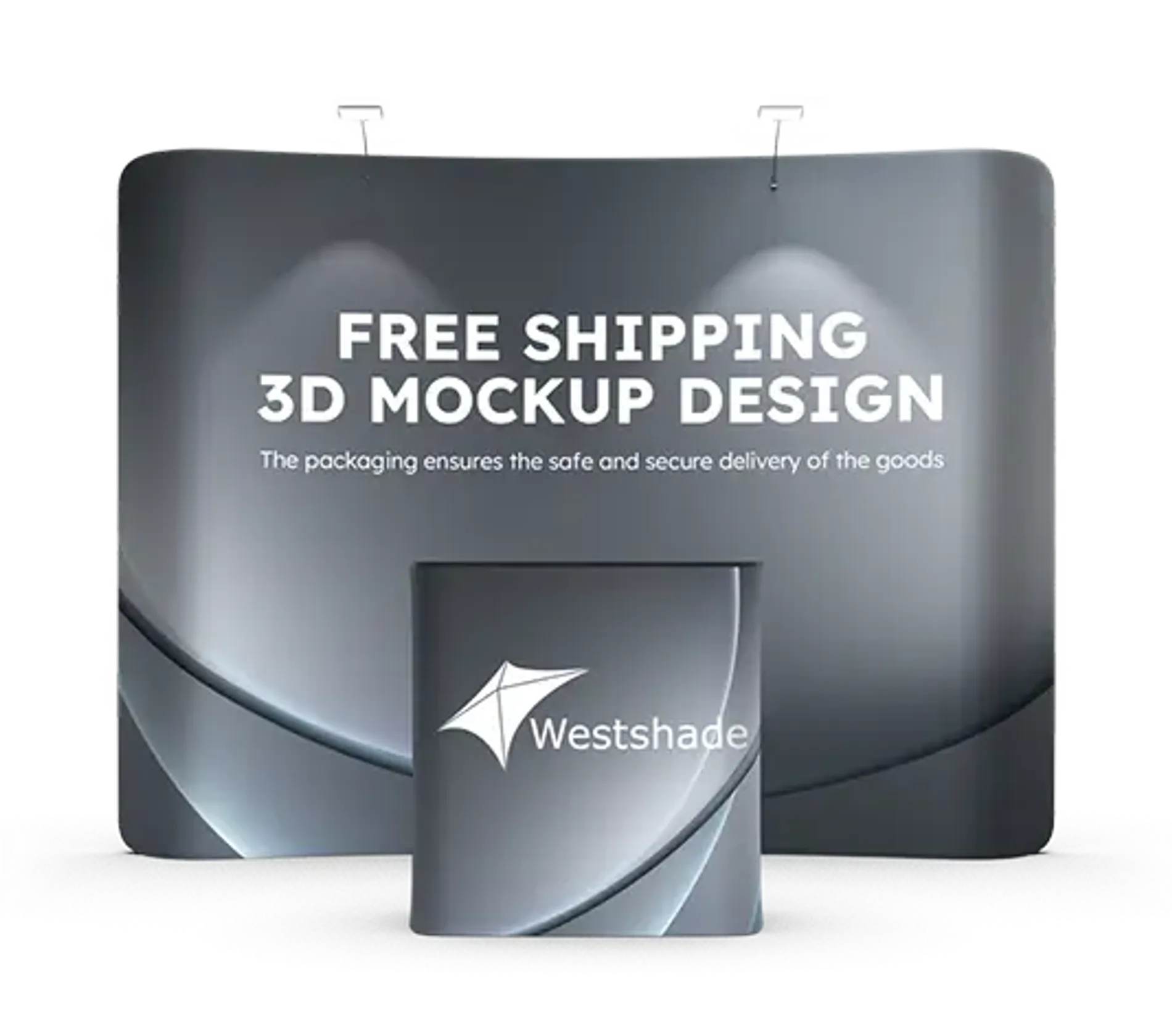 Curved Tension Fabric Trade Show Booth